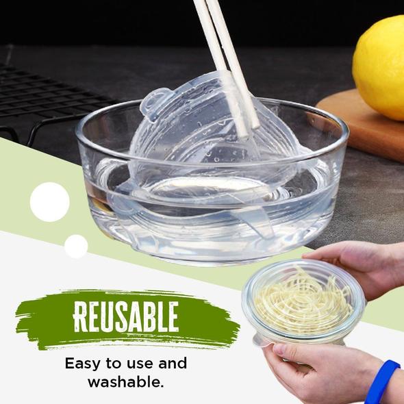 Universal Silicone Stretch Lids (Set of 6)