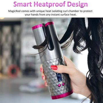 Auto Rotating Cordless Hair Curler