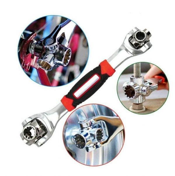360 Degree Function Universal Socket Wrench 48-in-1
