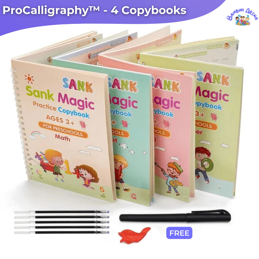 Magic Practice Copybook (set of 4 books)