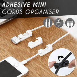 Adhesive Mini Cords Organizer (20pcs)