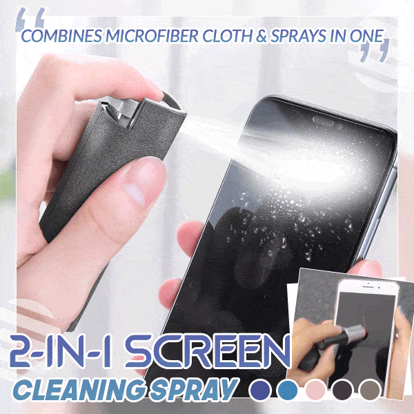 2-in-1 Screen Cleaning Spray