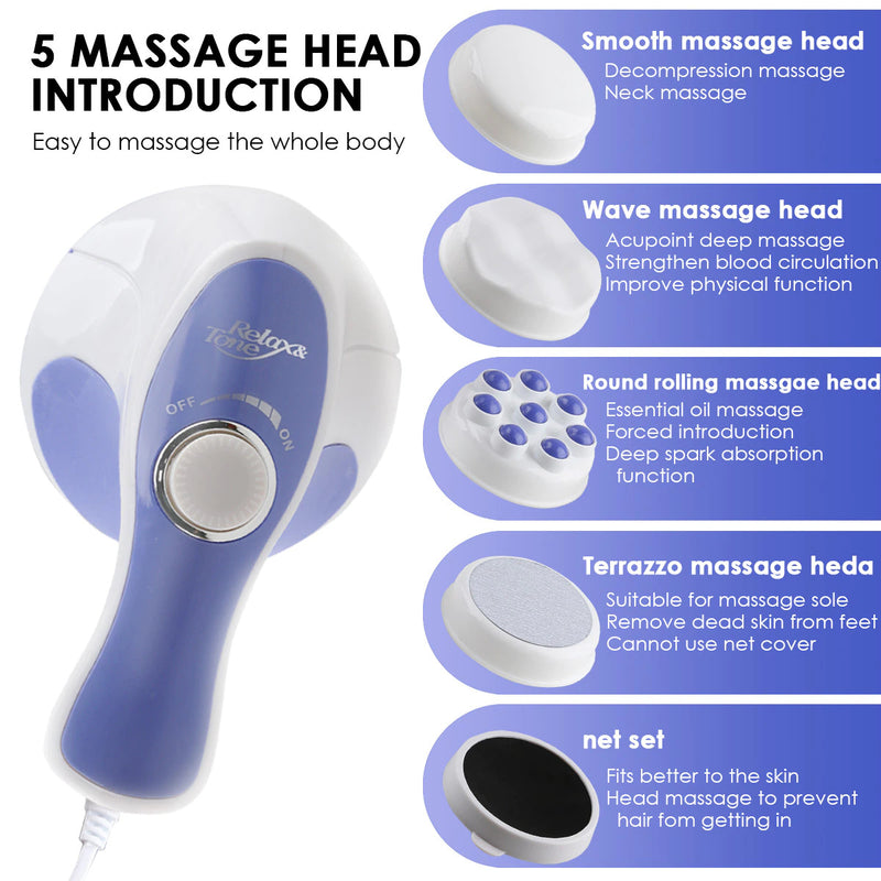Relax Spin Tone Full Body Massage Device