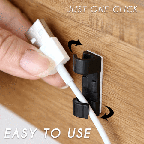 Adhesive Mini Cords Organizer (20pcs)